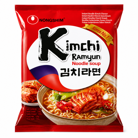Mì Nongshim Kimchi Ramyun Gói (120g*40 Gói)