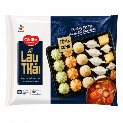Viên Thả Lẩu Long Cung (300G * 20 Gói)
