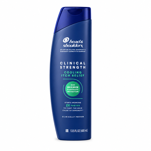 Dầu Gội Head & Shoulders Clinical Strength Trị Gàu Da Đầu Ngứa Cooling Itch Care 400ml