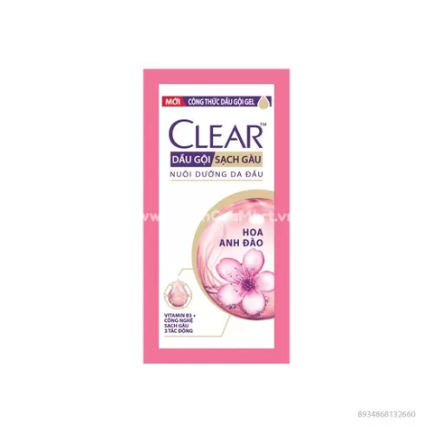 Dầu Gội Clear Hoa Anh Đào Băng Lạnh 6g