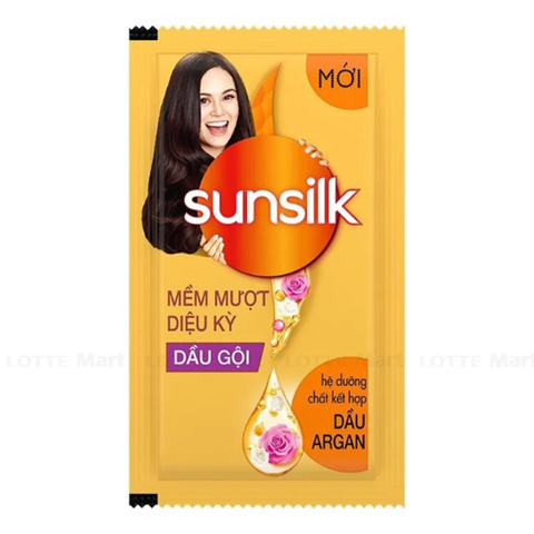Dầu Gội Sunsilk Mềm Mượt Diệu Kỳ Vàng 6g