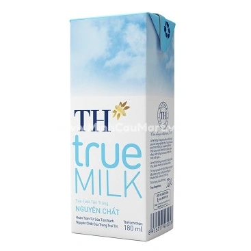 Sữa Tươi Tiệt Trùng Nguyên Chất TH True Milk (180ML*48 hộp)