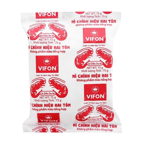 Mì Vifon Vị Sa Tế (75G*100 Gói)