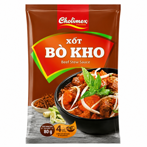 Xốt Bò Kho Gói (90G*40 gói)