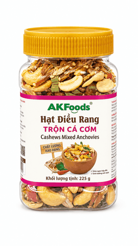 Hạt Điều Rang Trộn Cá Cơm