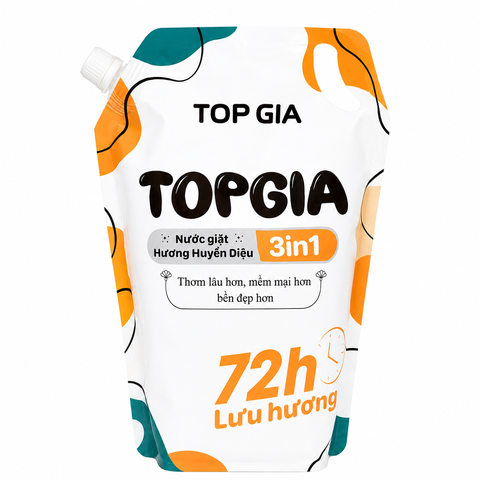 Nước Giặt Top Gia Hương Huyền Diệu 72h Lưu Hương 2L