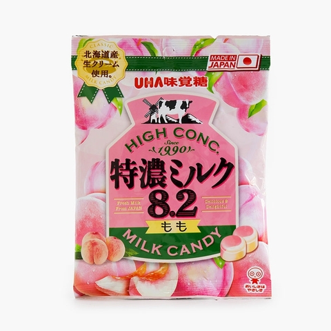 Kẹo UHA Sữa Vị Đào 49g