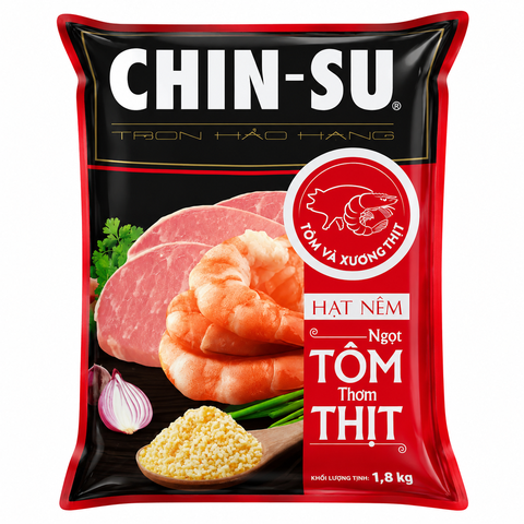 Hạt Nêm Chin Su Tôm Thịt (1.8kg * 6 Gói)