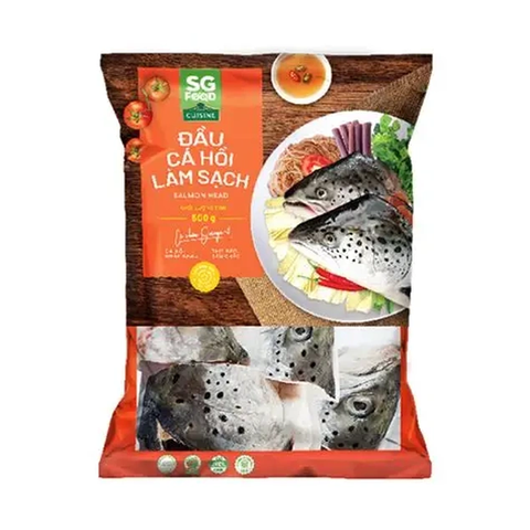 Đầu Cá Hồi Làm Sạch (500G*5khay)