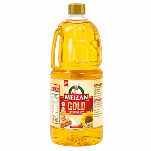 Dầu Ăn Cao Cấp Meizan Gold (2L*6 Can)