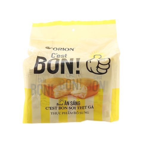 Bánh Ăn Sáng C'Est Bon Vị Sợi Thịt Gà (85G* 20 Gói)