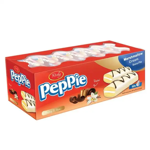 Bánh Bông Lan Peppie Vị Vani (360G*12 Khay)