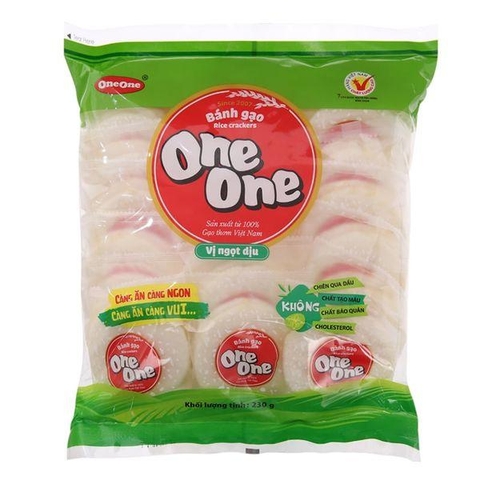Bánh Gạo One One Vị Ngọt Dịu (150G *20 gói)