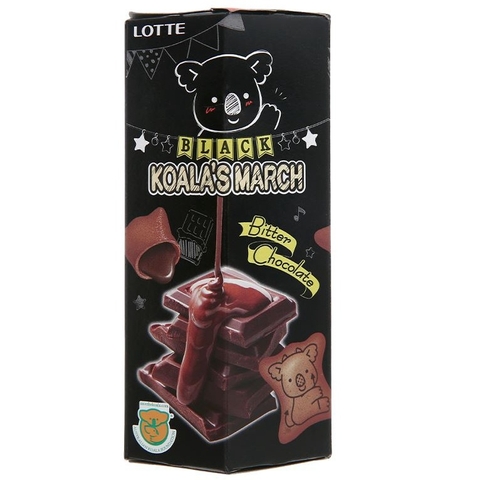 Bánh gấu Koala's March vỏ & nhân sô cô la (37G*48 hộp)