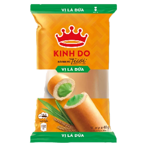 Bánh Mì Tươi Lá Dứa (40G * 90 Gói)