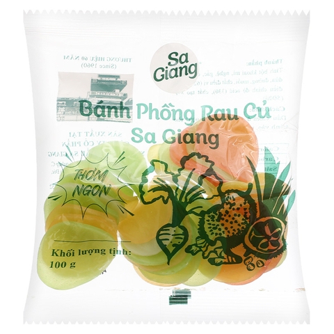 Bánh Phồng Rau Củ (100G*50 gói )