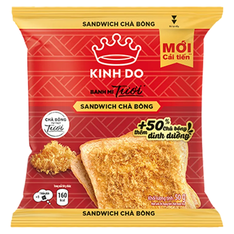 Bánh Sandwich Chà Bông (50G * 80 Gói)