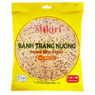Bánh Tráng Nướng Vị Dừa Mikiri 50G
