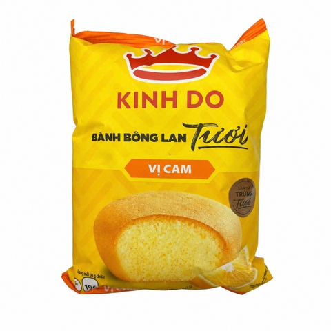 Bánh Tươi Bông Lan Vị Cam (50G * 80 Gói)