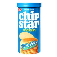 Snack Khoai Tây YBC Chip Star Vị Bơ Nước Tương 45g