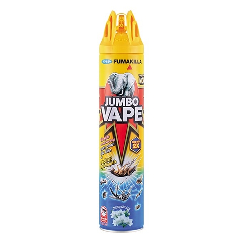 Bình Xịt Côn Trùng Jumbo Vape G4 Hương Hoa Lài (600Ml*24 chai)