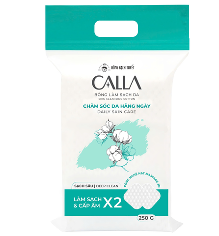 Bông Làm Sạch Da Calla Sạch Sâu (250G*40 túi)