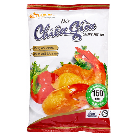 Bột Chiên Giòn Gia Vị Tài Kí Giòn (150G* 48 Gói)