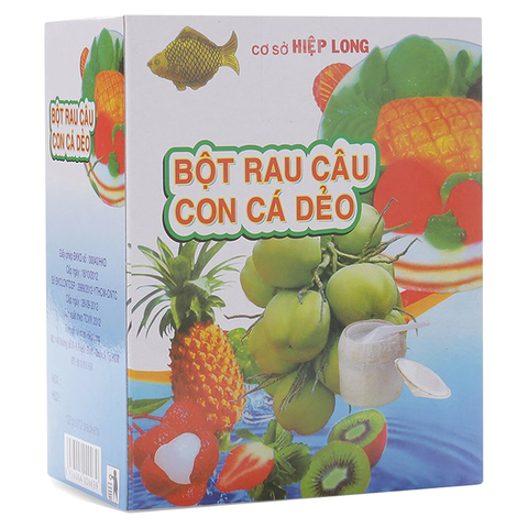 Bột Rau Câu Cá Dẻo Hiệp Long (12 Gói*10 Hộp)