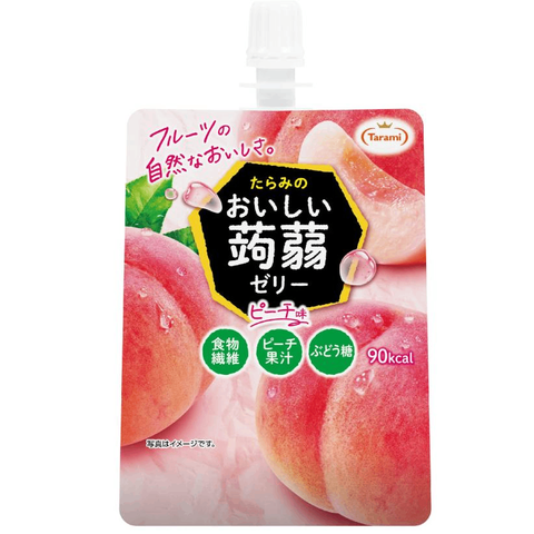 Thạch Tarami Túi Vị Đào Trắng 150g