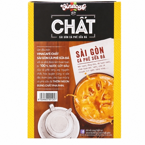 Cà Phê Vinacafé Chất Sài Gòn Cà Phê Sữa Đá (290G*20 Hộp)