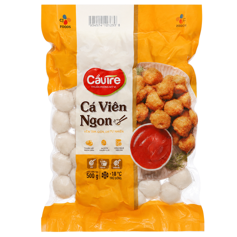 Cá Viên Ngon Cầu Tre (500G * 20 Gói)