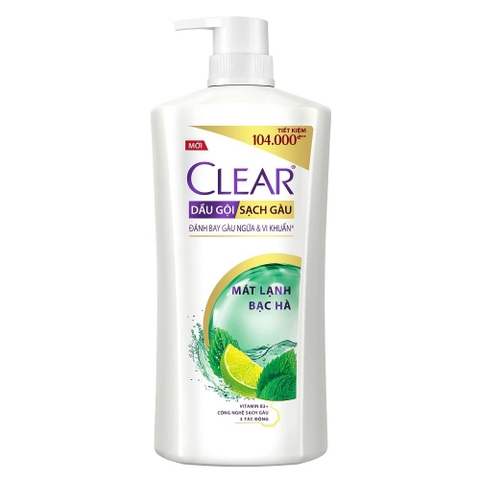 Clear Dầu Gội 9 Thảo Dược Cổ Truyền (630G*8 Chai)
