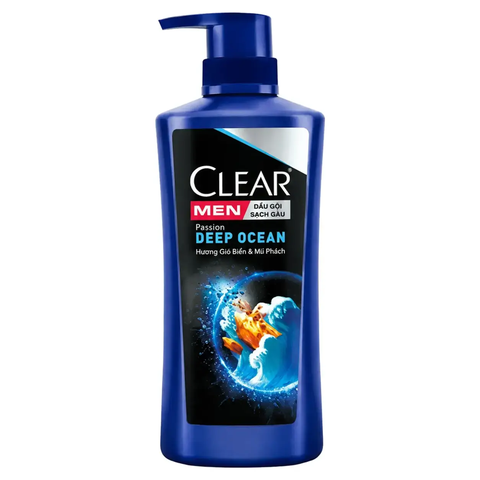 Clear Men Dầu Gội Nước Hoa Deep Ocean (350G * 24 Chai)