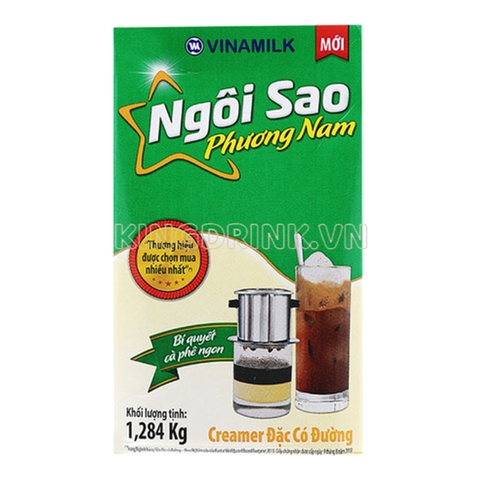 Creamer Đặc Có Đường Ngôi Sao Phương Nam Xanh Lá (1284G*12 hộp)