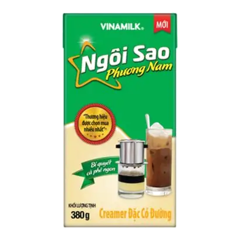 Creamer Đặc Có Đường Ngôi Sao Phương Nam Xanh Lá (380G*24 hộp)