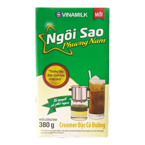 Creamer Đặc Có Đường Ngôi Sao Phương Nam Xanh Lá Hg (380G*24 hộp)