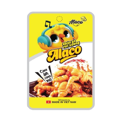Chân Gà Alaco Rút Xương Vị Truyền Thống 26g