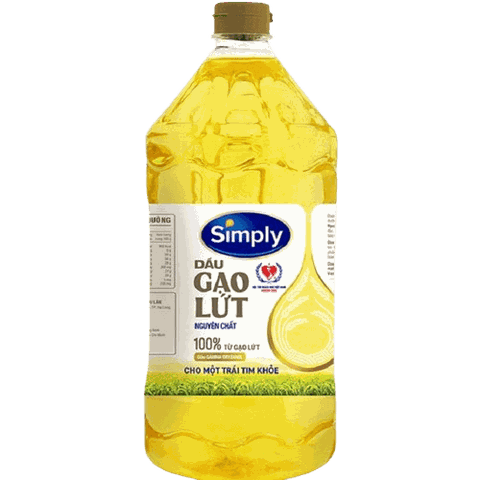 Dầu Gạo Lứt Simply (2L* 6 Chai)