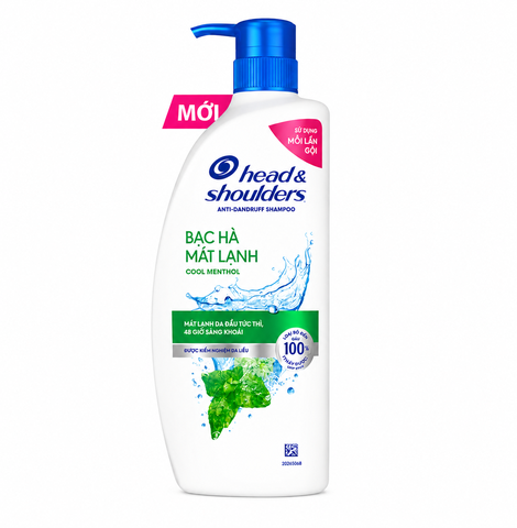 Dầu Gội Sạch Gàu Head & Shoulders Bạc Hà Mùa Hè (700Ml*6Chai)