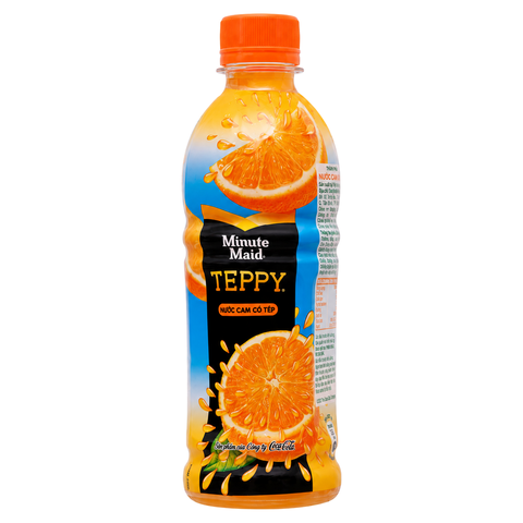 Nước Cam Ép Teppy (327Ml *24 Chai)