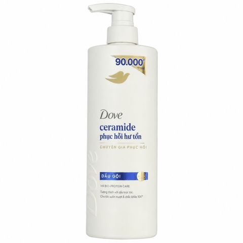 Dove Dầu Gội Ceramide Phục Hồi Hư Tổn (350G * 12 Chai)