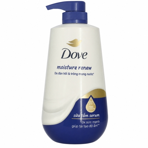 Dove Sữa Tắm Serum Tái Tạo Độ Ẩm (500G * 12 Chai)