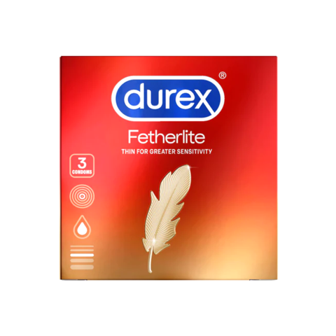 Durex Bao Cao Su Fetherlite (3 cái * 1 hộp)
