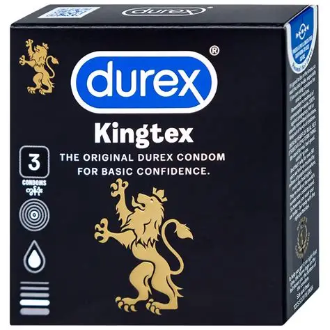 Durex Bao Cao Su Kingtex (3 cái * 1 hộp) (New)