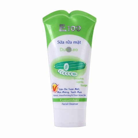E100 Sữa Rửa Mặt Dưa Leo (100G*24 tuýp)