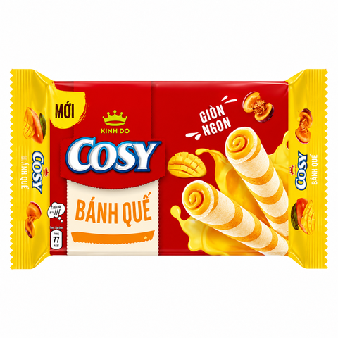 Bánh Quế Cosy Vị Xoài Xí Muội (117,6G*24 Gói)