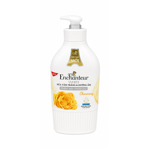 Enchanteur Sữa Tắm Trắng Hạt Charming (650G * 12 Chai)