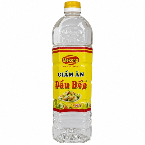 Giấm Ăn Đầu Bếp (870ML * 12 Chai)
