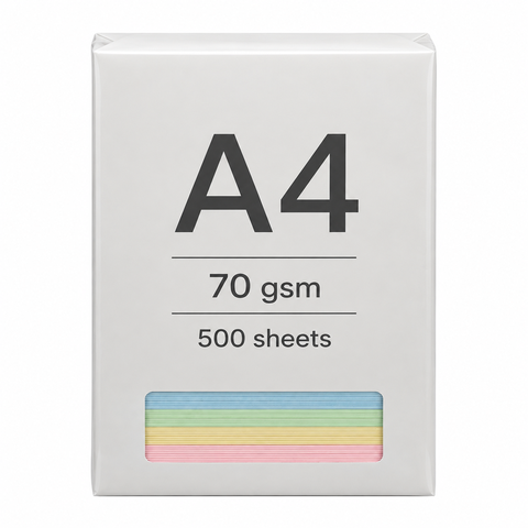 Giấy Màu 70 A4 (500 tờ * 5 ream)