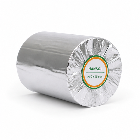 Giấy Nhiệt Hansol (K80x45mm * 100 cuộn)